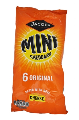 Picture of JACOB MINI CHEDDERS 6PK ORIGINAL 138G